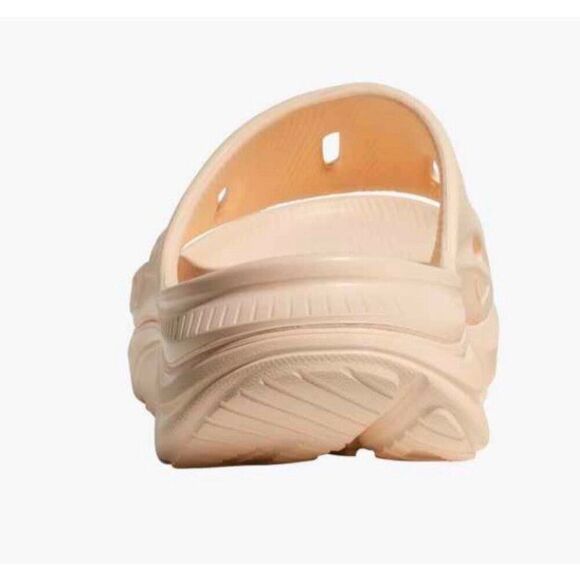 Hoka One One Ora Recovery Slide 3 Men's Sz 8 Vanilla Cream Sandals Women’s Sz 10 - Picture 3 of 11